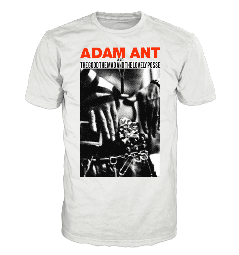 ADAM ANT - HANDS WHITE