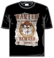 TAZMANIA DEVIL WANTED