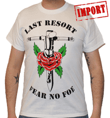 FEAR NO FOE (WHITE)