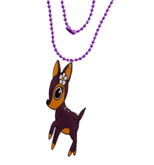 FLOWER FAWN PURPLE