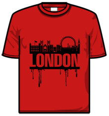 LONDON ICONS RED