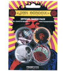 JIMI BADGE PACK