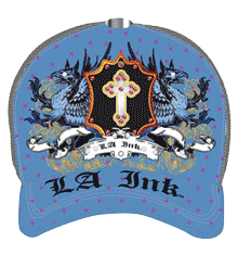 BLUE CAP CROSS