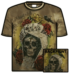 SKULL COFFIN BEIGE
