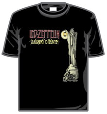 Led Zeppelin - Stair Lyrics On Back