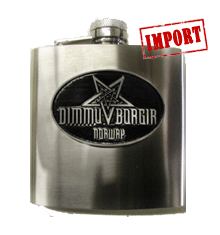 6 OZ LOGO FLASK