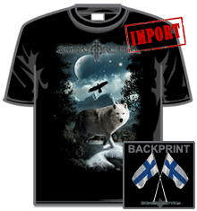 WOLF & BIRD FINNISH FLAG