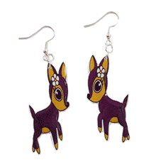 FLOWER FAWN PURPLE