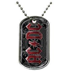AC/DC - BLACK ICE DOGTAG